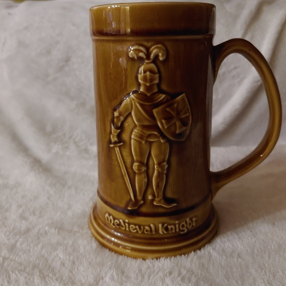 Medieval Knight Circa 1400 Arthur Wood beer stein